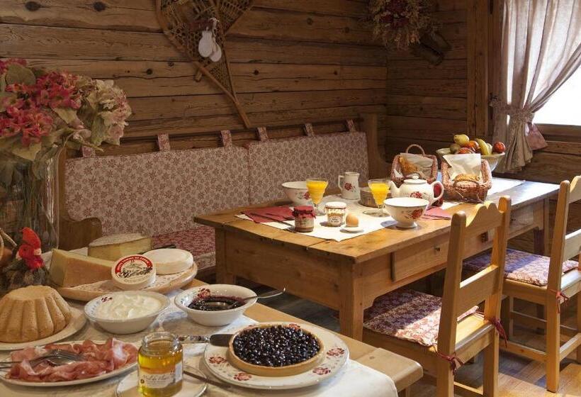 בית מלון כפרי Chalet Hôtel Les Fermes De Pierre & Anna