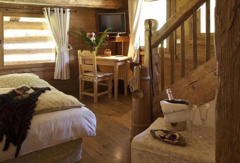 בית מלון כפרי Chalet Hôtel Les Fermes De Pierre & Anna