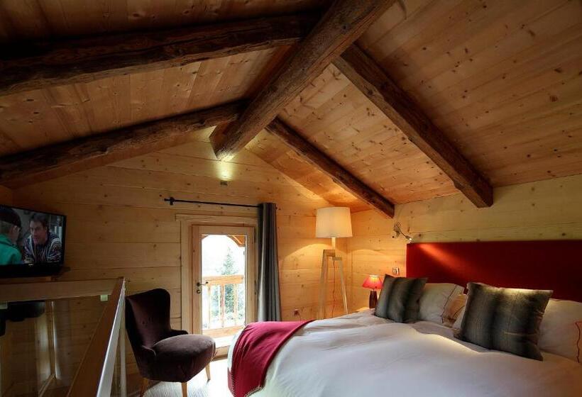 בית מלון כפרי La Ferme Du Chozal, Chalet De Tradition