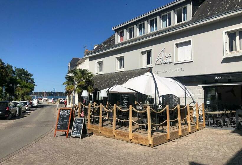 فندق Hôtel Restaurant La Voile   Le Dock Er