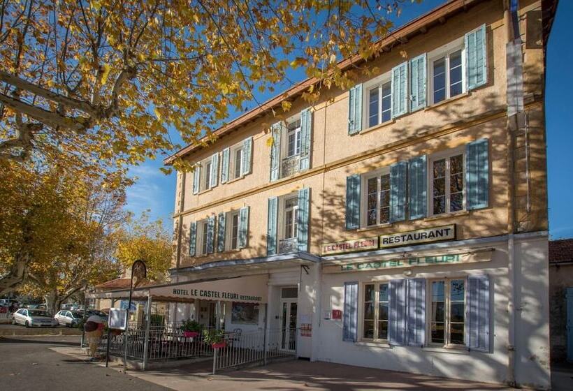 בית מלון כפרי Restaurant Le Castel Fleuri