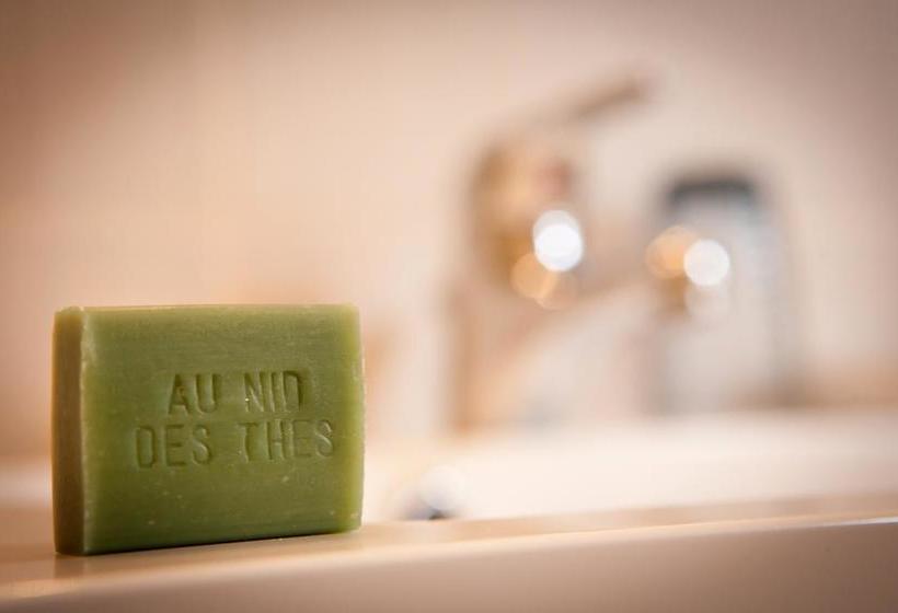 住宿加早餐  Chambres D Hôtes Au Nid Des Thés