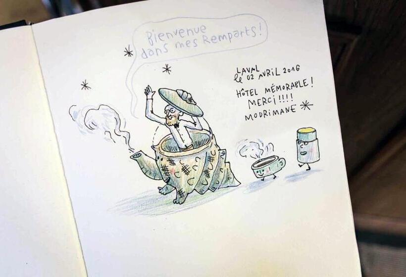 בית מלון כפרי Auberge Des Remparts