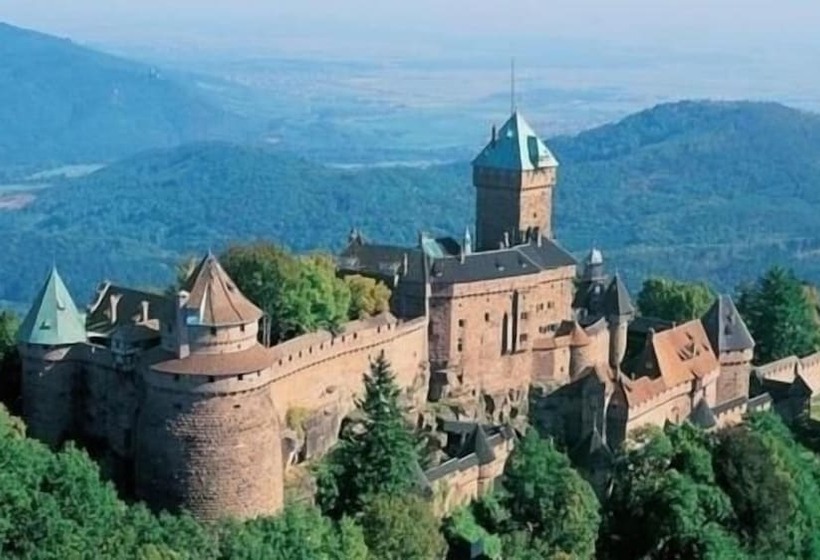 酒店 Hôtel Du Haut Koenigsbourg  Entre Vignes Et Château