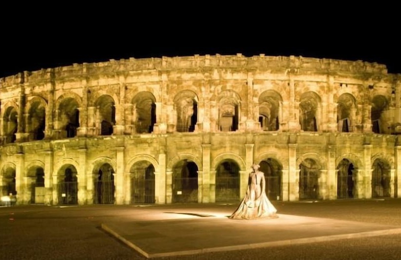 בית מלון כפרי Le President Gare Nimes Pont Du Gard