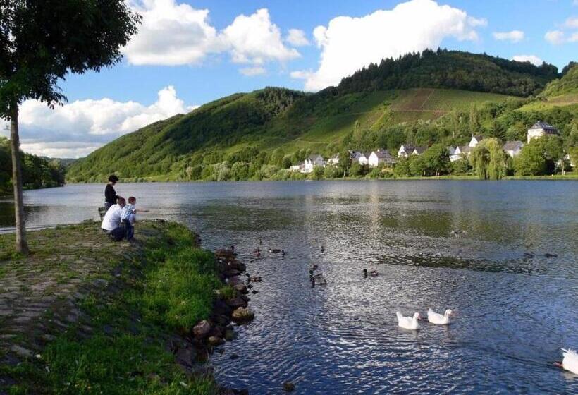 בית מלון כפרי Panorama Café Moselgarten