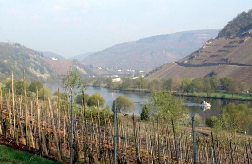 בית מלון כפרי Panorama Café Moselgarten