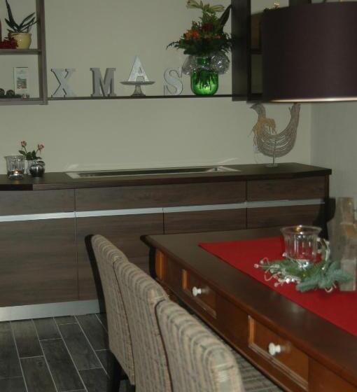 ホテル Ferienwohnungen Cafe Maarblick