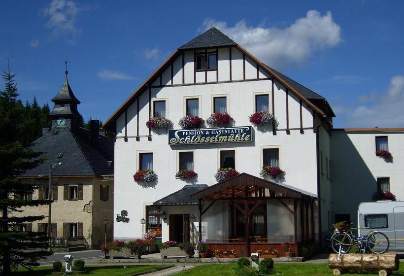 ホテル Frühstückspension Schlösselmühle