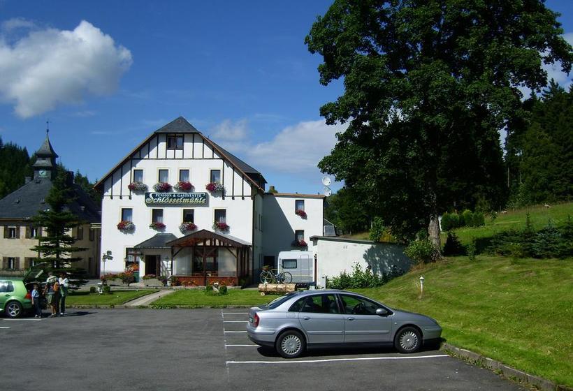 ホテル Frühstückspension Schlösselmühle