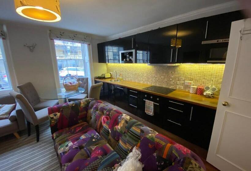 ベッドアンドブレックファースト Rivers Street 2 Bed Ground Floor Georgian Garden Apartment