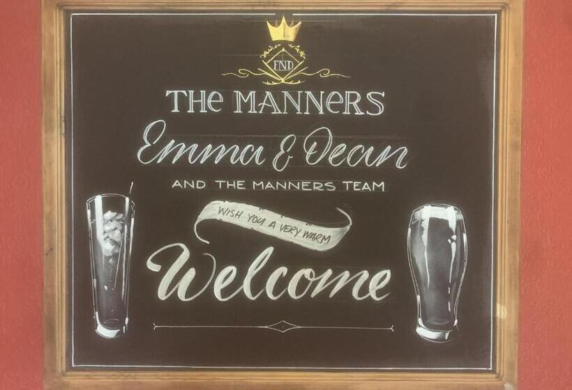 تختخواب و صبحانه The Manners Pub With Rooms
