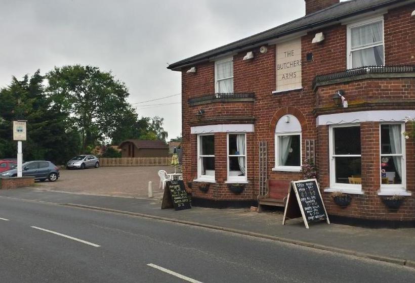 호텔 The Butchers Arms Freehouse