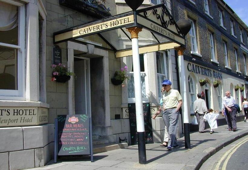 민박 Calverts Hotel   Newport, Isle Of Wight