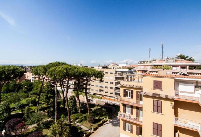 פנסיון Ostello Villa Monte Mario