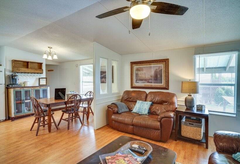 Charming Home W/ Dock, Near Downtown Lake Charles!