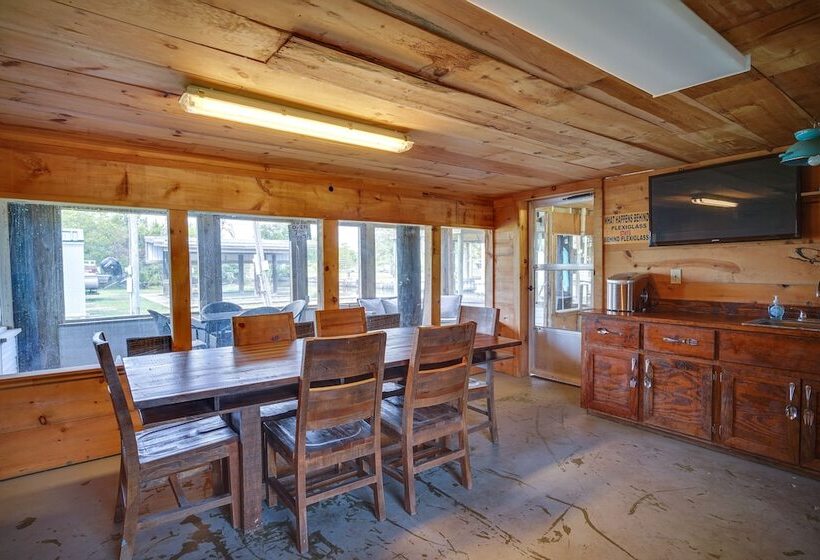 Charming Home W/ Dock, Near Downtown Lake Charles!