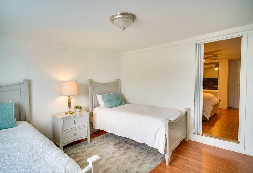 Charming Home W/ Dock, Near Downtown Lake Charles!