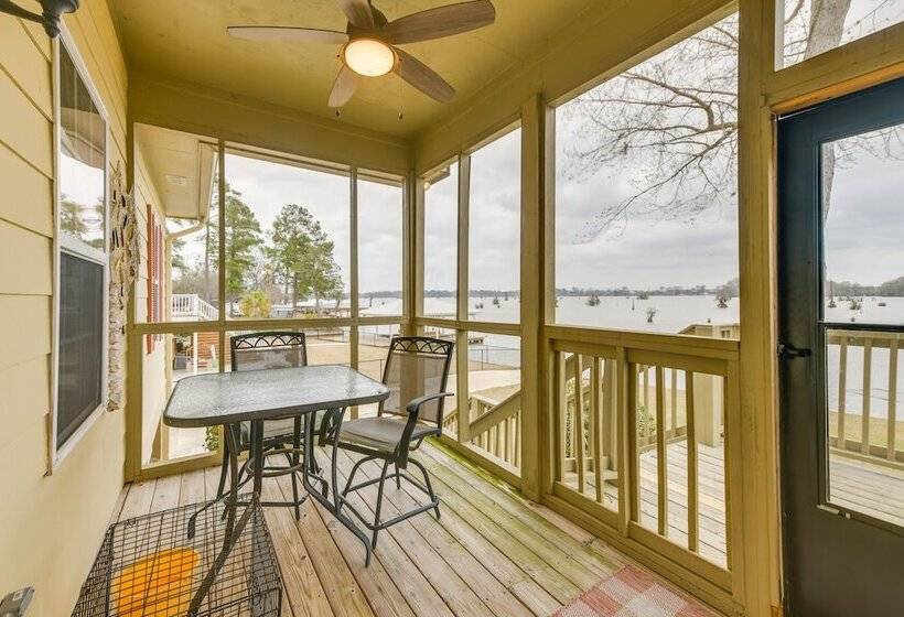 Lakefront Georgia Escape W/ Fire Pit & Boat Dock!