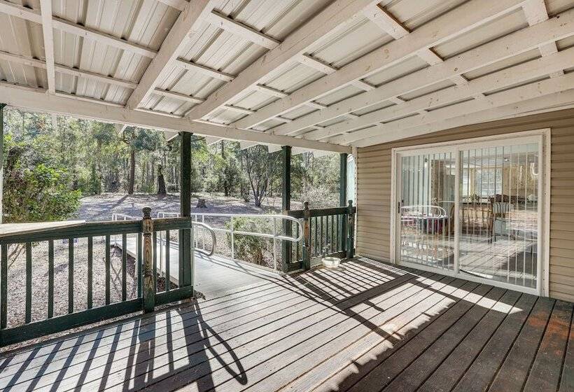 Peaceful Mcalpin Home On 5 Acres W/ Private Deck!