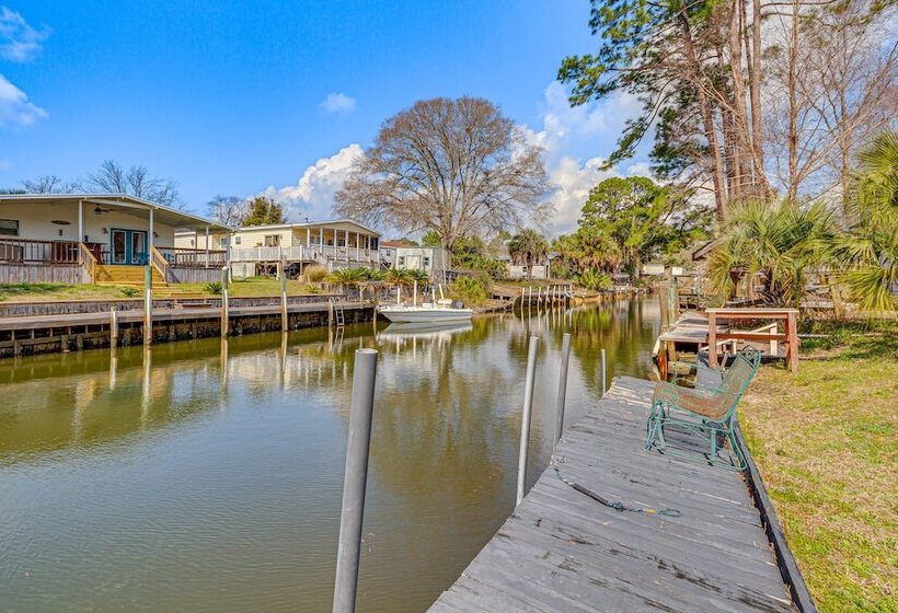 Pensacola Home W/ Private Dock   7 Mi To Beaches