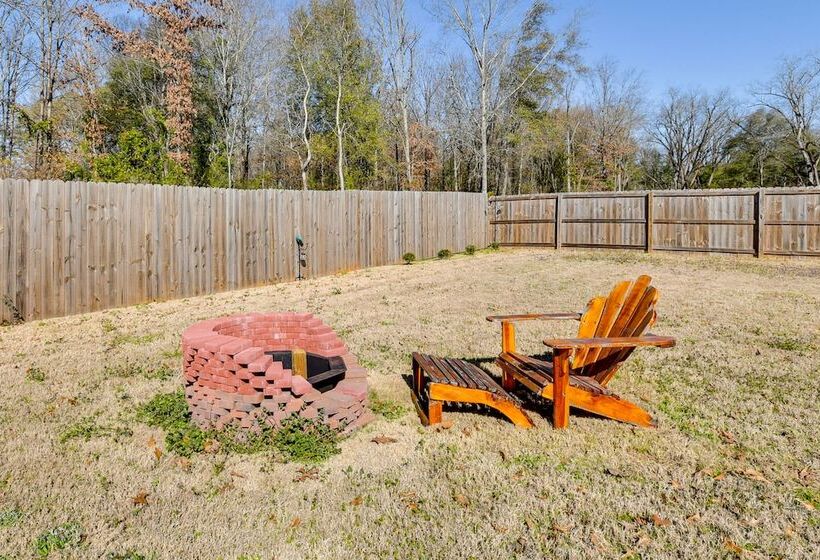 Prattville Home W/ Fire Pit 2 Mi To Downtown!
