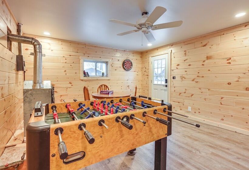 Riverfront Michigan Cottage W/ Fire Pit & Kayaks!