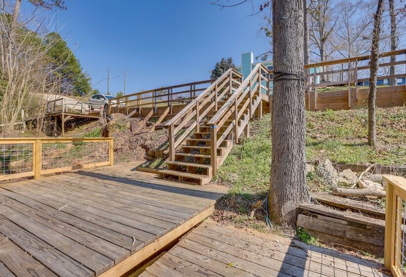 Waterfront Shelby Home W/ Fireplace & Scenic Decks