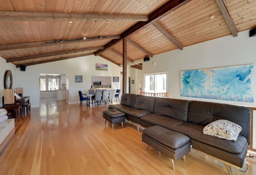 Aptos Home W/ Decks & Hot Tub   2 Mi To Beach!