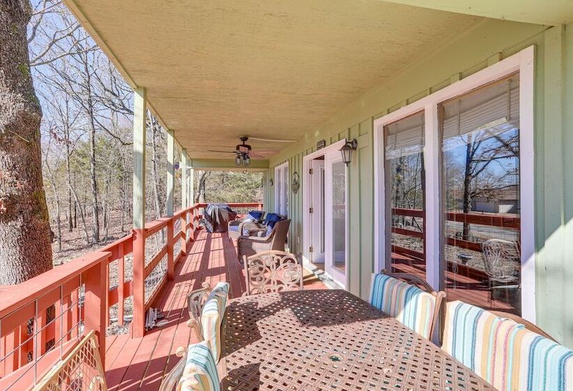 Arkansas Lake House W/ Private Dock!