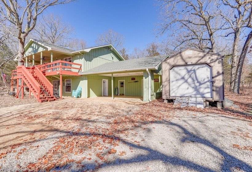 Arkansas Lake House W/ Private Dock!