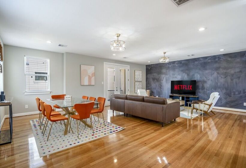 تختخواب و صبحانه Spacious 3 Bed House Near Md Anderson