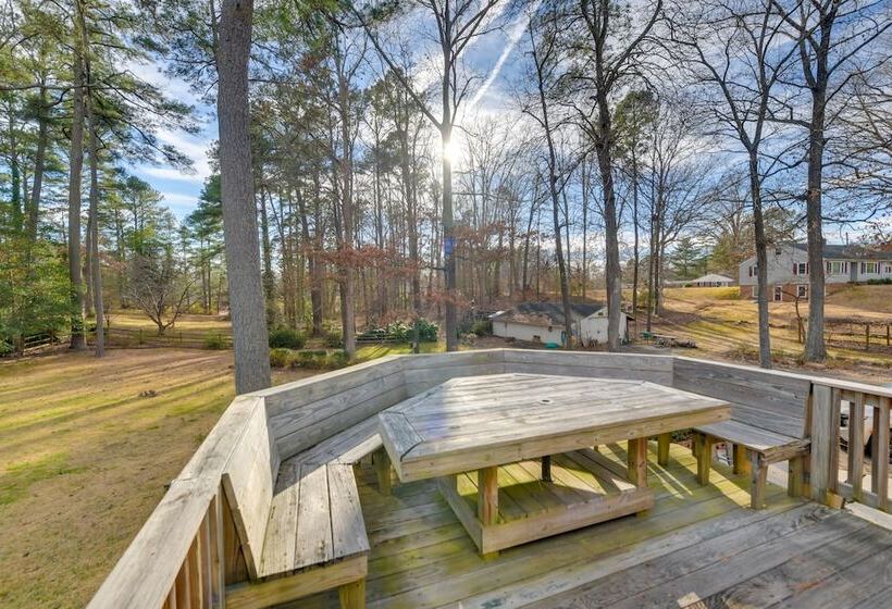 Charming Emporia Home W/ Deck & Patio!