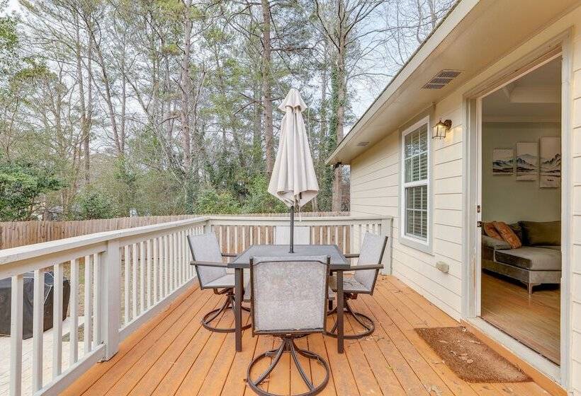 Decatur Home W/ Fire Pit, Near Little Five Points!
