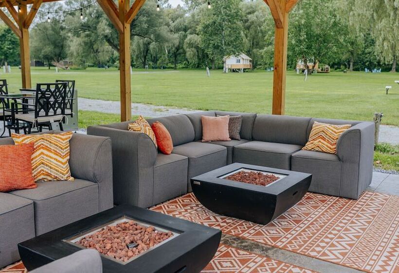 ホテル The Preserve Battenkill River