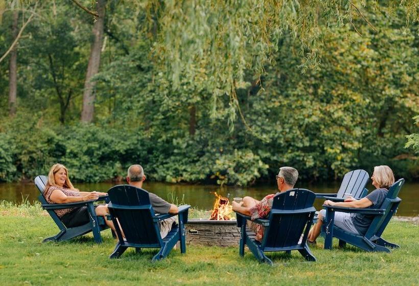 ホテル The Preserve Battenkill River