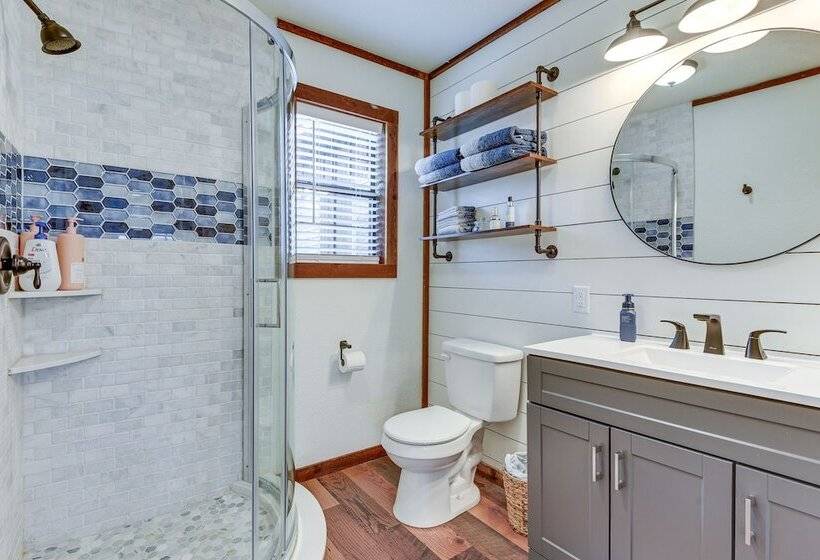 Lakefront Graford Home W/ Fire Pit + Private Dock!