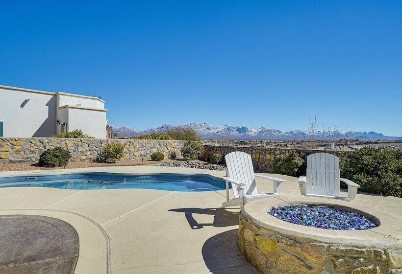 Las Cruces Home W/ Mountain Views & Private Pool!