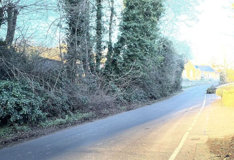 Log Burner And Beamed Ceilings King Size Bed