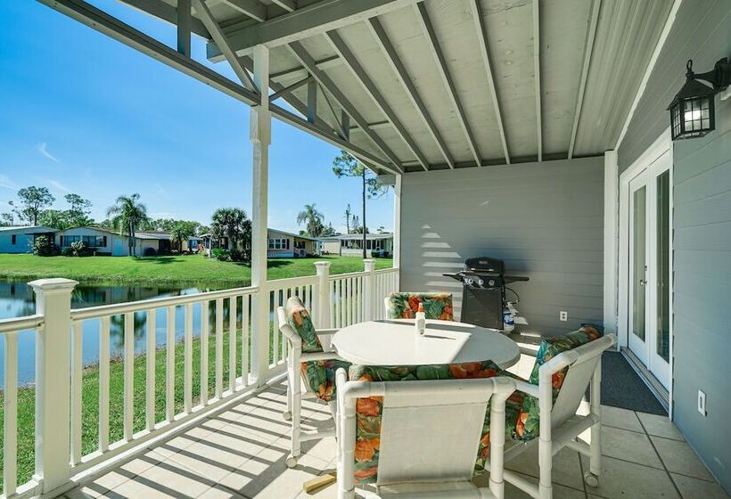 North Fort Myers Golf Retreat W/ Patio + View!