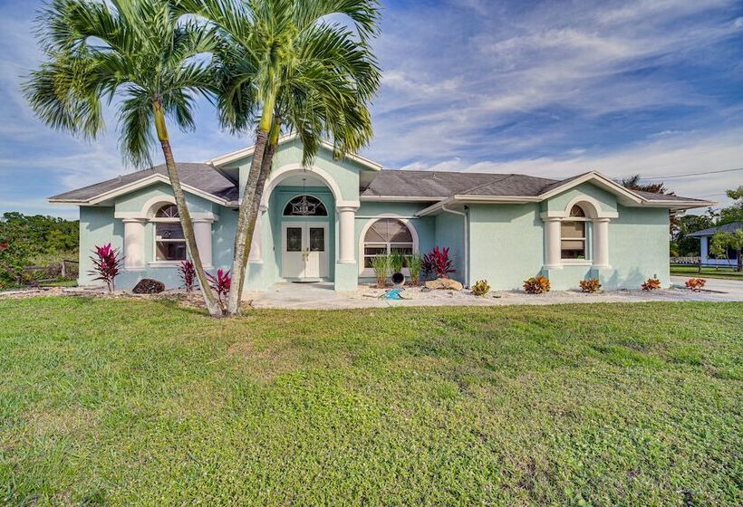 Port St Lucie Canal Front Home W/ Heated Pool!