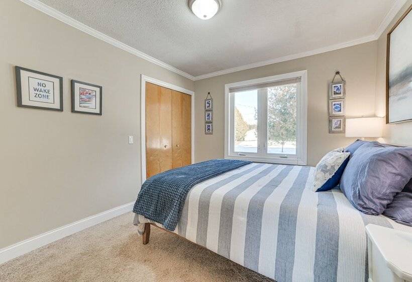 Riverfront Cheboygan Home W/ Deck & Boat Dock!