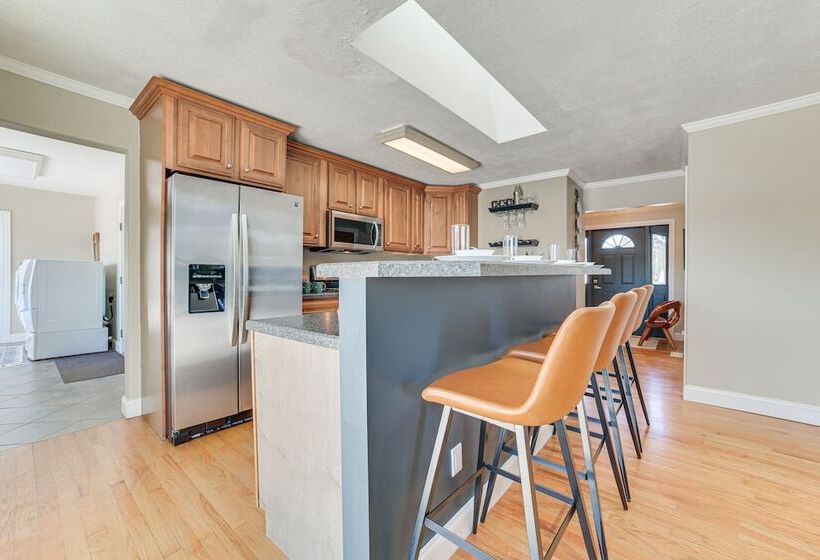 Riverfront Cheboygan Home W/ Deck & Boat Dock!