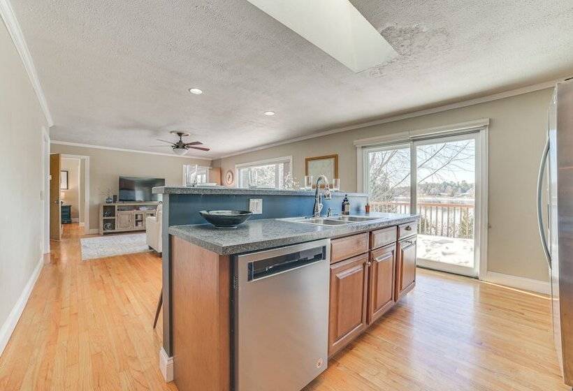 Riverfront Cheboygan Home W/ Deck & Boat Dock!