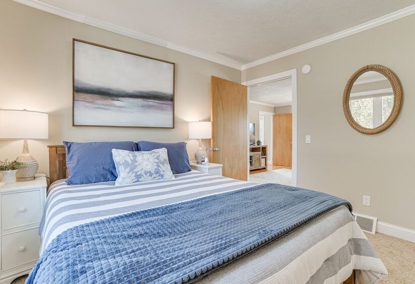 Riverfront Cheboygan Home W/ Deck & Boat Dock!