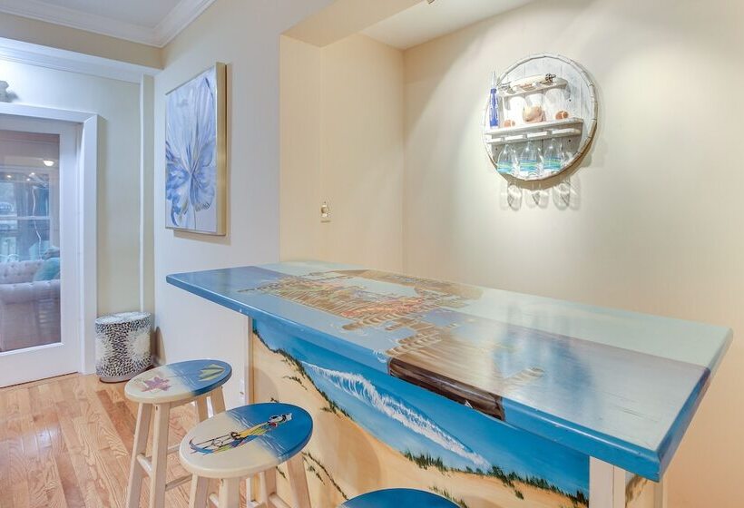 Serene Savannah Retreat W/ Waterfront Deck!