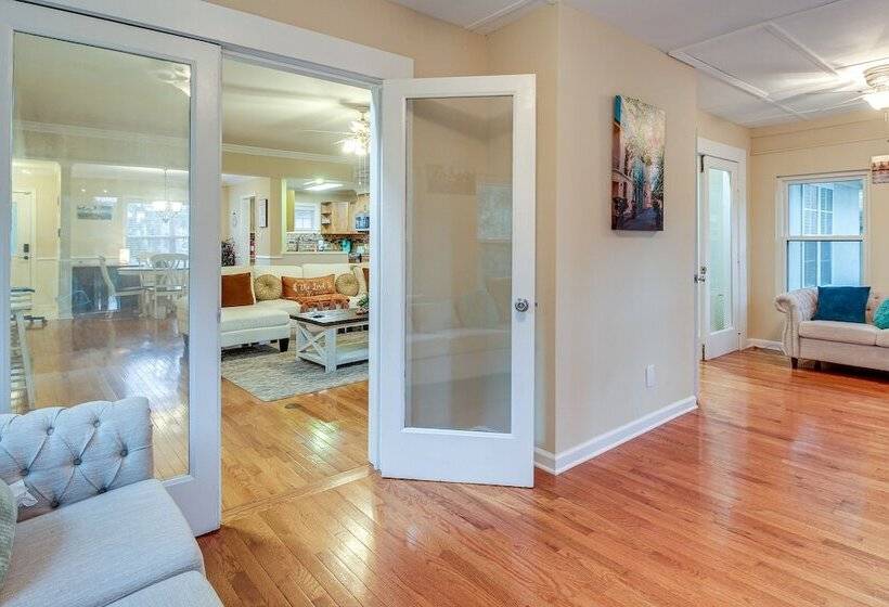 Serene Savannah Retreat W/ Waterfront Deck!