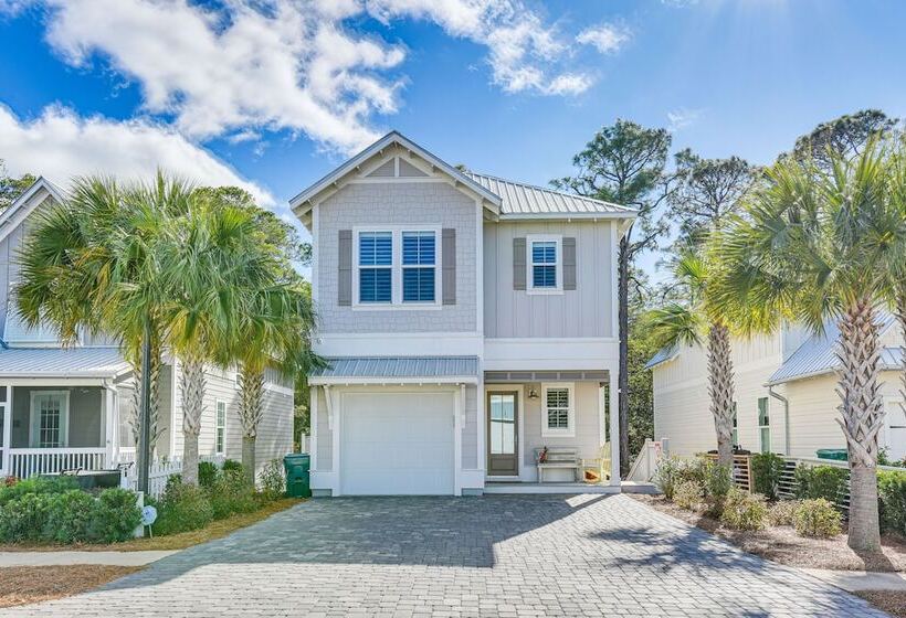 Stunning Santa Rosa Beach Home, 1/2 Mi To Ocean!