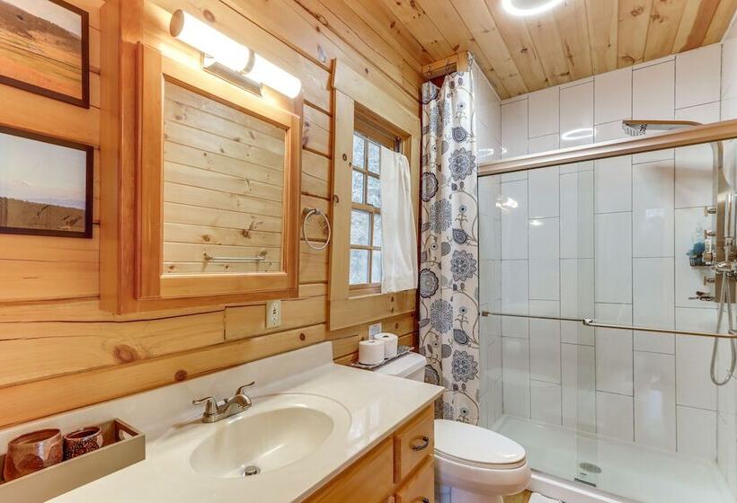 Toccoa Waterfront Hideaway:  Hot Tub & Fire Pit!