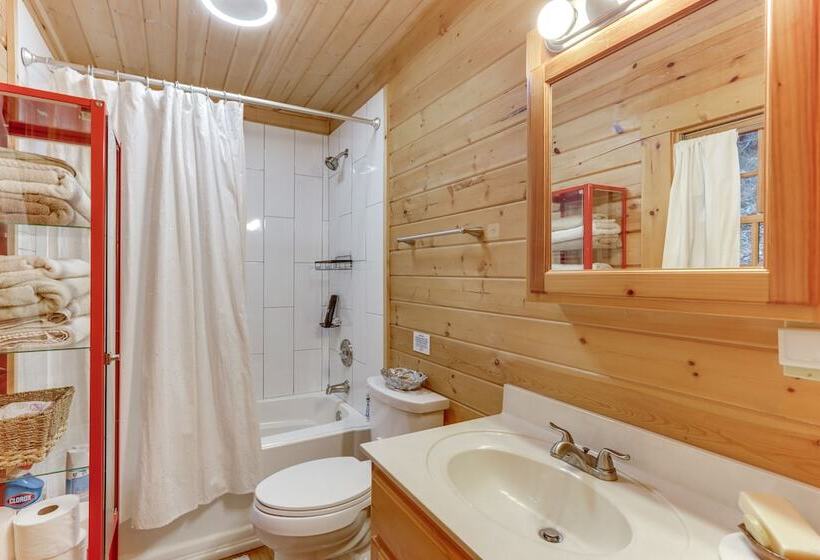 Toccoa Waterfront Hideaway:  Hot Tub & Fire Pit!